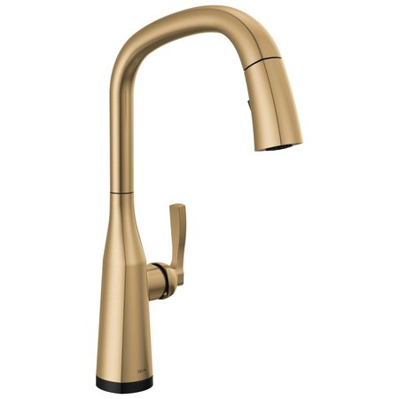 Stryke: Single Handle Pull Down Kitchen Faucet With Touch 2O Technology -  DELTA, 9176T-CZ-PR-DST